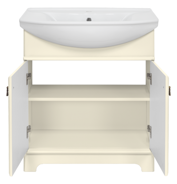 Тумба под раковину Misty Лувр 75  П-Лвр01075-1014