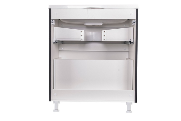 Тумба под раковину напольная Style Line Бергамо СС-00002311 черный