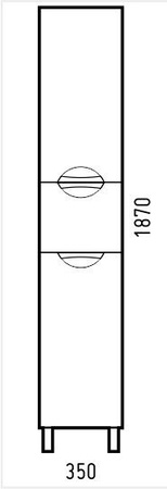 Пенал Corozo Алиот 35 SD-00000598