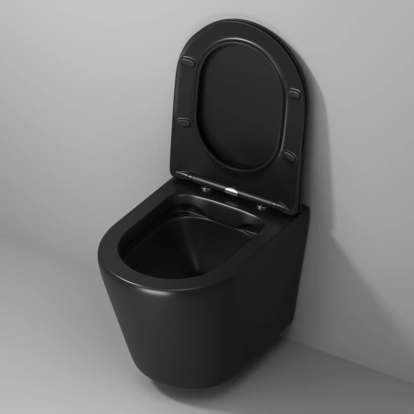 Унитаз подвесной безободковый Grossman Fly GR-4478BMS с сиденьем микролифт