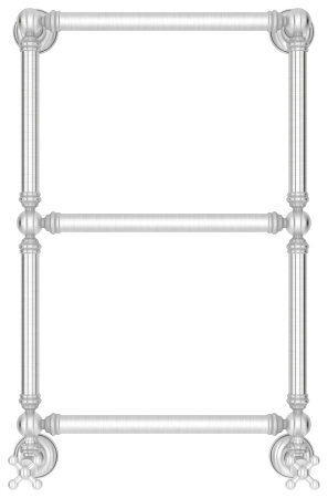 Полотенцесушитель Водяной Сунержа Ренессанс 1304 (66х40) Сатин 071-0280-6640