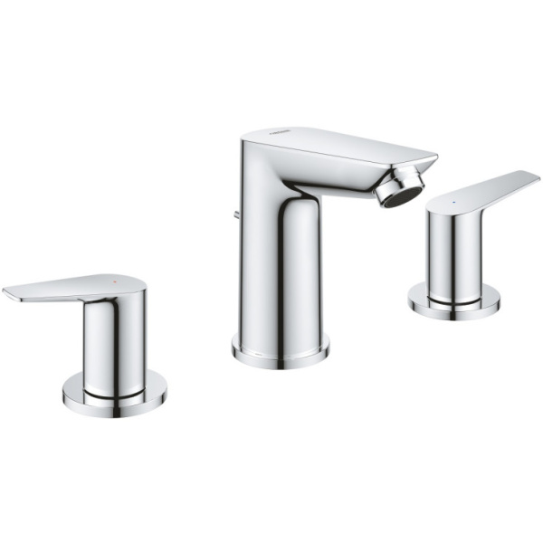 Смеситель для раковины с донным клапаном Grohe BauEdge New 20473 001 (20473001) хром