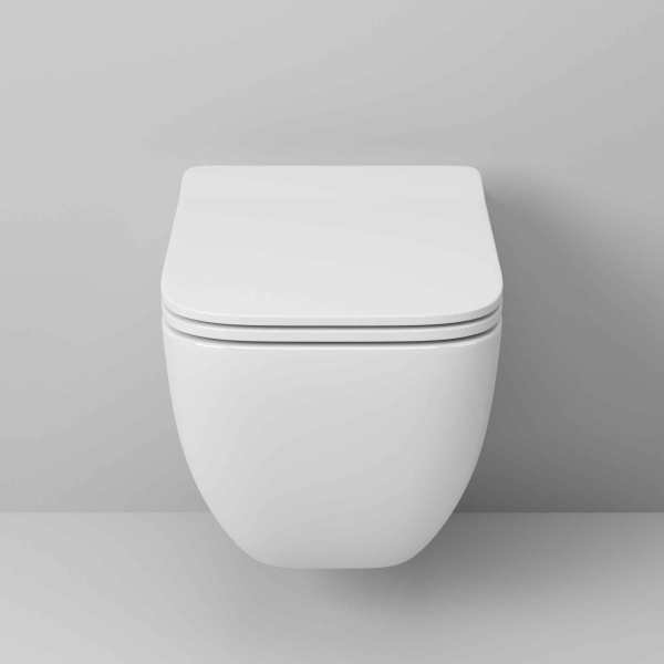 Унитаз подвесной безободковый Grossman  GR-4447S с сиденьем микролифт