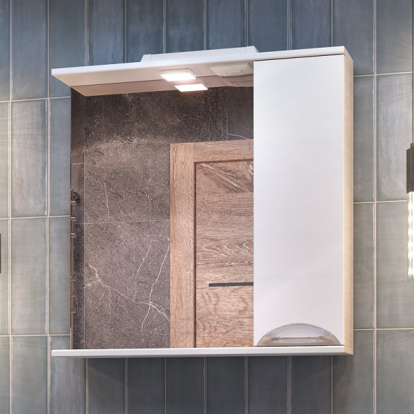 Зеркало со шкафом (70x70) Vigo Callao z.CAL.70.R.El