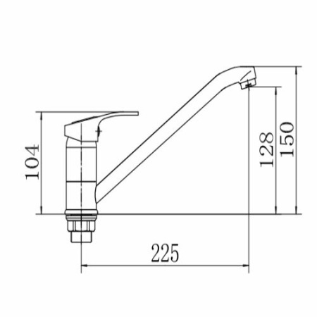 Смеситель для кухни FASHUN A4937