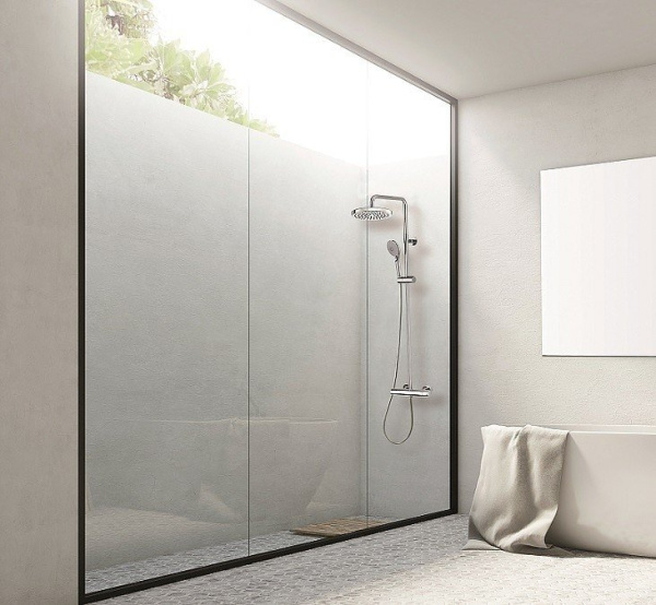 Душевая система с термостатом Bossini Elios L10172.030 хром