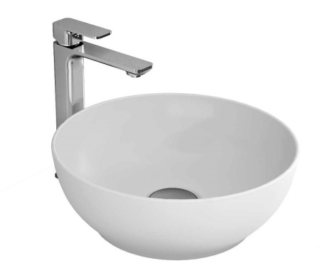 Раковина накладная (38х38) Bien Motto MTLG03802FD0W5000