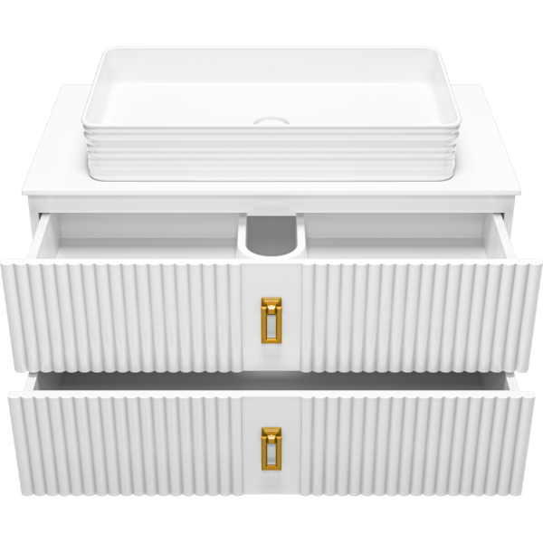 Тумба под раковину 90 см  Brevita Sevilla SEV-09090-0102Я  без раковины