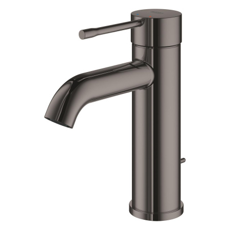 Смеситель для раковины однорычажный Grohe Essence 24171 A01 (24171A01) тёмный графит глянец