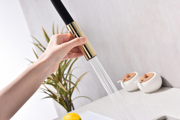 Смеситель для кухни с подключением к фильтру  Paulmark Tornado To213402-G