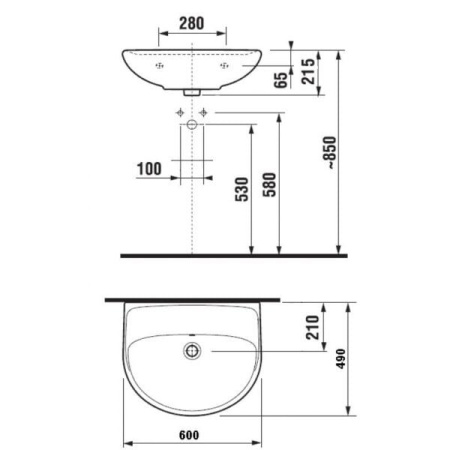 Раковина Jika Lyra 8142720001099