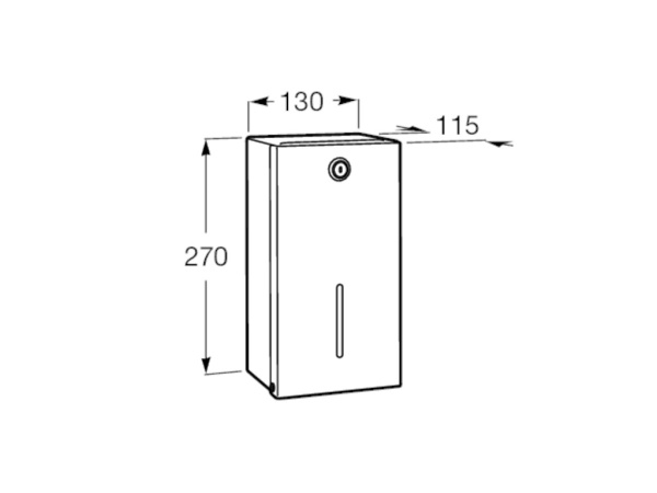 Диспенсер Roca Public 817408002