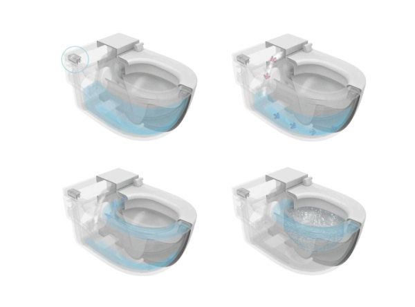 Унитаз подвесной Roca Meridian IN-TANK 893301000