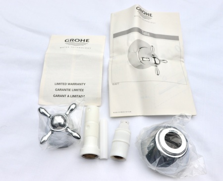 Внешняя панель для встраиваемых вентилей Grohe Talia 19877000 хром