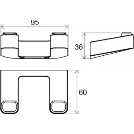 Крючок  Ravak 10° X07P352