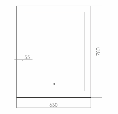Зеркало (63х78) Silver Mirrors  Марсель ФР-00000968
