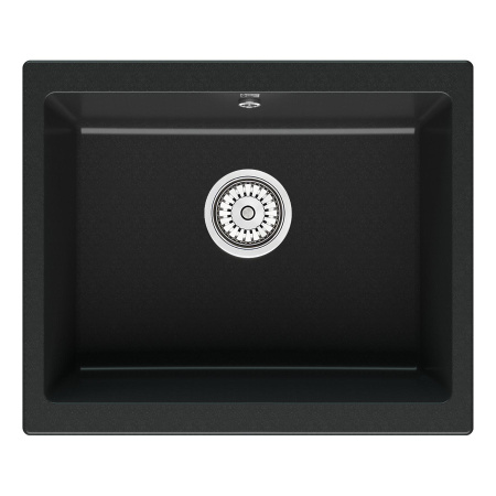 Мойка кухонная Point Сидли 55 PN3007B, черный