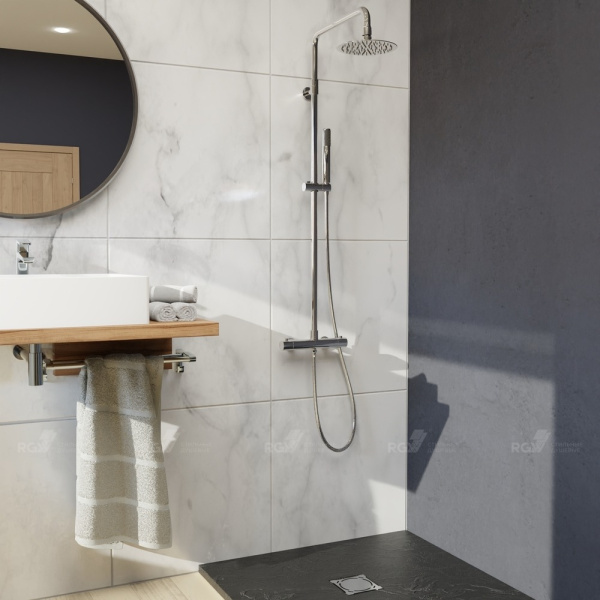 Душевая система с термостатом RGW SP-21 21140121-01