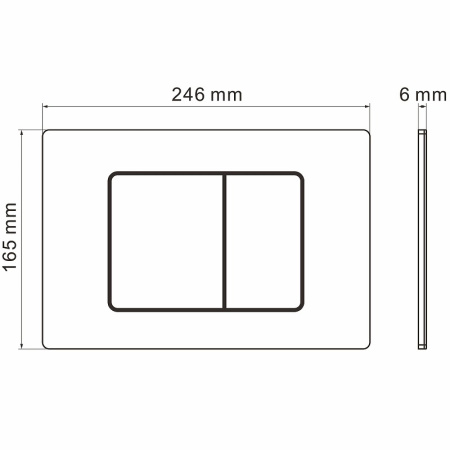 Комплект унитаза с инсталляцией Grossman Classic 97.4411GBLS.04.32M с клавишей смыва