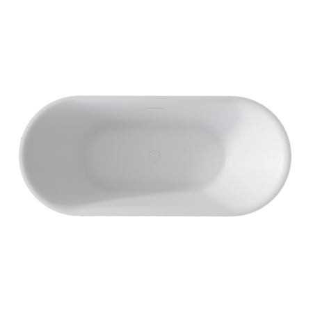Акриловая ванна (170х75) ABBER AB9443 без гидромассажа, белый
