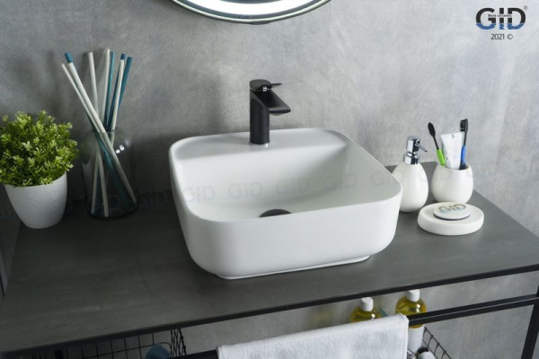 Раковина накладная (38,5х38,5) Gid N9044