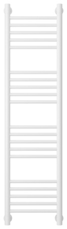 Полотенцесушитель Водяной Прямая Сунержа Богема + (120х30) Матовый Белый 30-0220-1230