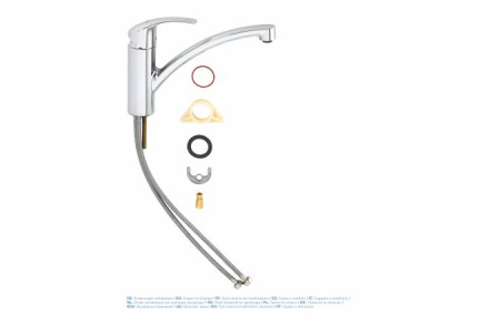Смеситель для кухни Grohe Eurosmart 33281 003 (33281003) хром