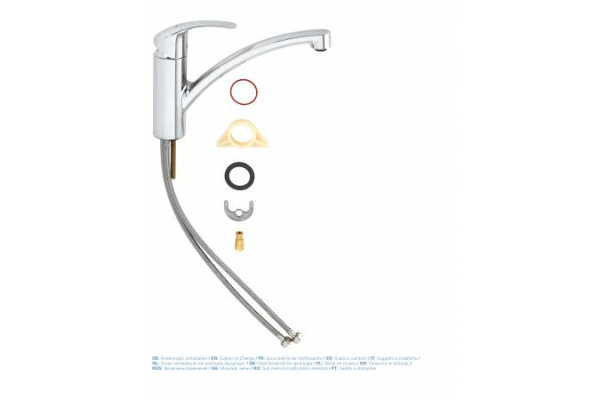 Смеситель для кухни Grohe Eurosmart 33281 30E (3328130E) хром