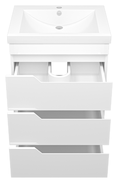 Тумба под раковину Misty Софт 60 П-Соф-01060-0113Я