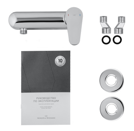 Смеситель для душа WONZON & WOGHAND BALANCE, хром WW-054101-CR