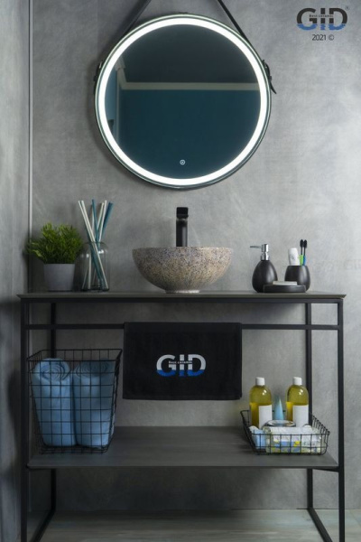 Раковина накладная (32х32) Gid Mnc489