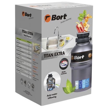 Измельчитель пищевых отходов Bort TITAN Extra (93411812)