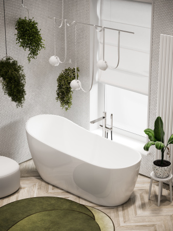 Акриловая ванна (170x72) Sancos  Perla FB06