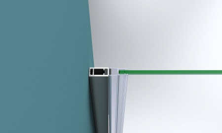 Душевая дверь (80х195) BelBagno KRAFT-60/20-C-Cr