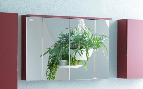 Зеркальный шкаф Kolpa-san Adele TO 70 WH, RED