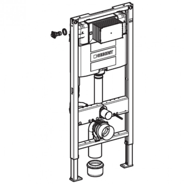 Инсталляция для подвесного унитаза Geberit Omega 111.060.00.1 Инсталляция для подвесного унитаза Geberit Omega 111.060.00.1