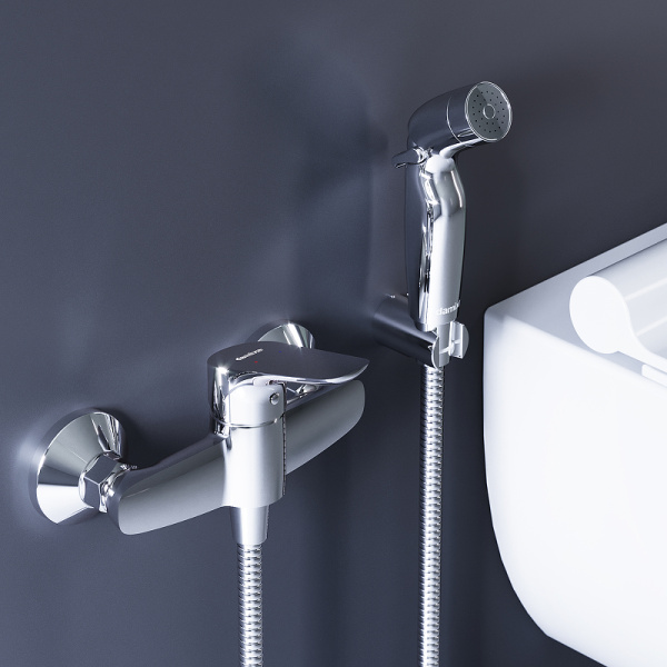 Гигиенический душ со смесителем Damixa Jupiter 778000000 Гигиенический душ со смесителем Damixa Jupiter 778000000