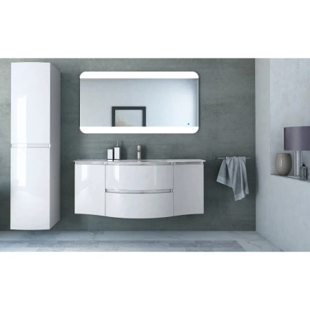 Пенал подвесной Cezares  Vague 44324 Bianco lucido