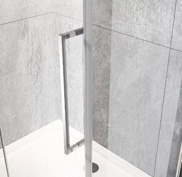 Душевая дверь Veconi Vianno VN-33, (90x195) VN33R-90-06-C7 матовое