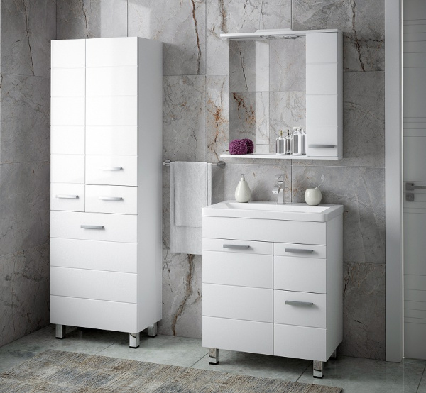 Зеркальный шкаф (60х74) Corozo Денвер 60 SD-00000533