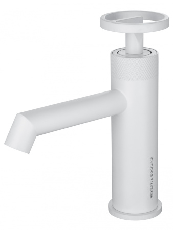 Смеситель для раковины WONZON & WOGHAND, белый матовый WW-H1065-MW