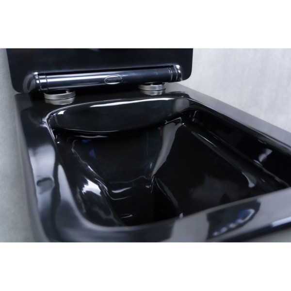 Подвесной унитаз безободковый Gid Tr2144BL