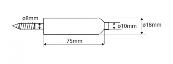 Дверной упор Bemeta 101218022
