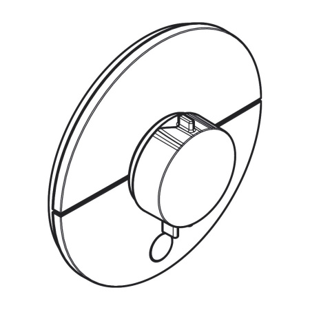 Термостат для душа Hansgrohe ShowerSelect Comfort S 15562000 хром