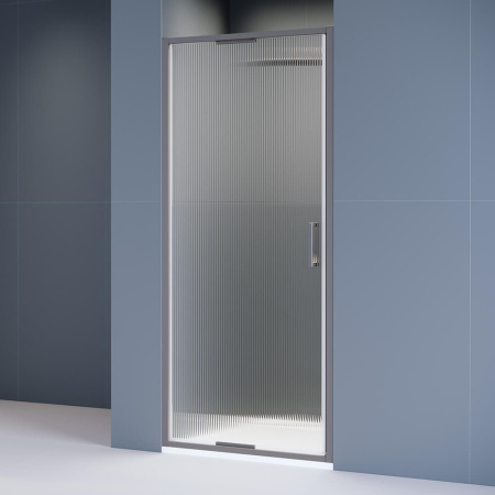 Душевая дверь 100 см RGW Stilvoll SV-05Gr 70320510-1510 ребристое