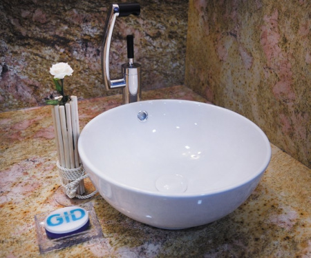 Раковина накладная (38,5х38,5) Gid N9002