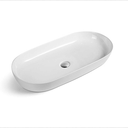 Раковина накладная (80х40) Vincea VBS-114 белый