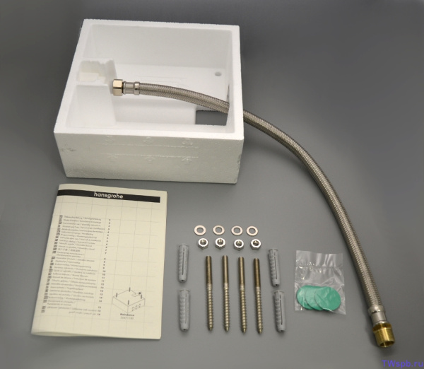 Скрытая часть для верхнего душа Hansgrohe Raindance Air 26471180