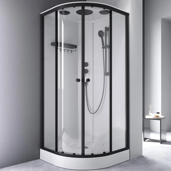 Душевая кабина (90х90) Am.Pm X-Joy W94C-401-090BT черный матовый