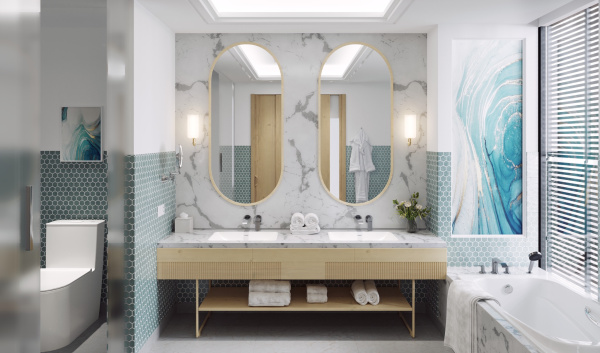 Смеситель для раковины встраиваемый Hansgrohe Vivenis 75050000 хром
